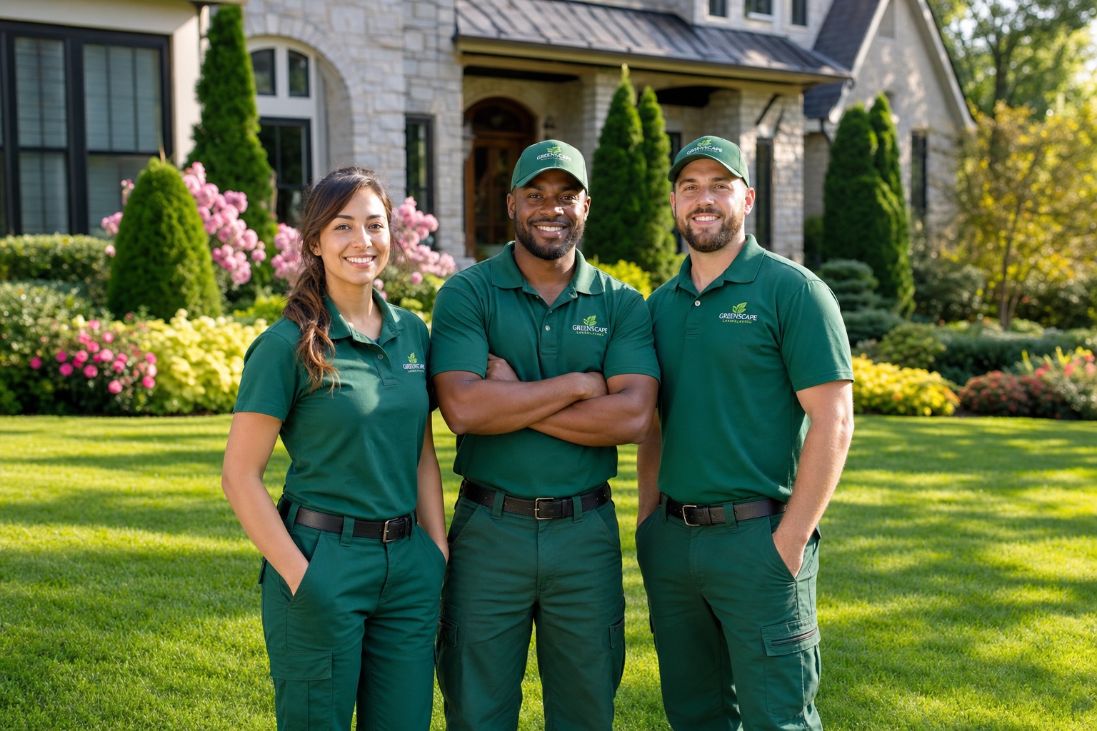 Green Edge Landscaping team