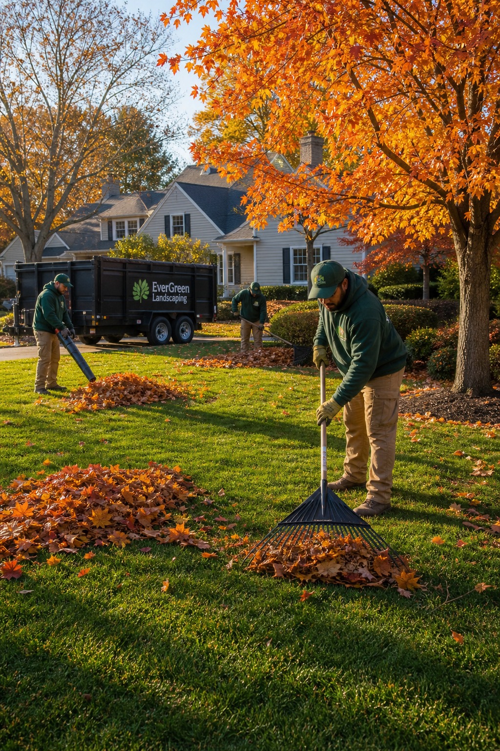 Seasonal cleanup service
