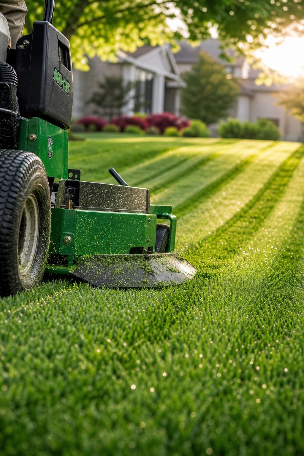 Lawn maintenance service